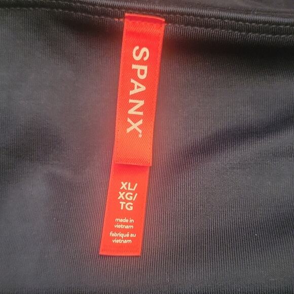 Spanx Womens Navy Blue VelvetVelour Power Waist Leggings - Picture 6 of 6